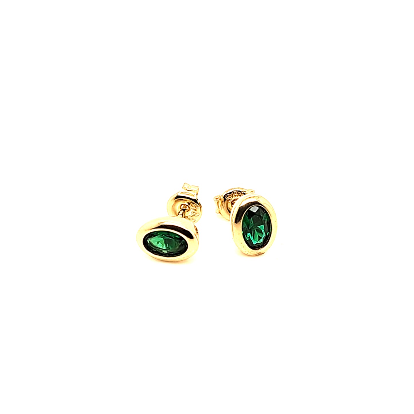 14K Gold | Ohrstecker mit Zirkonia