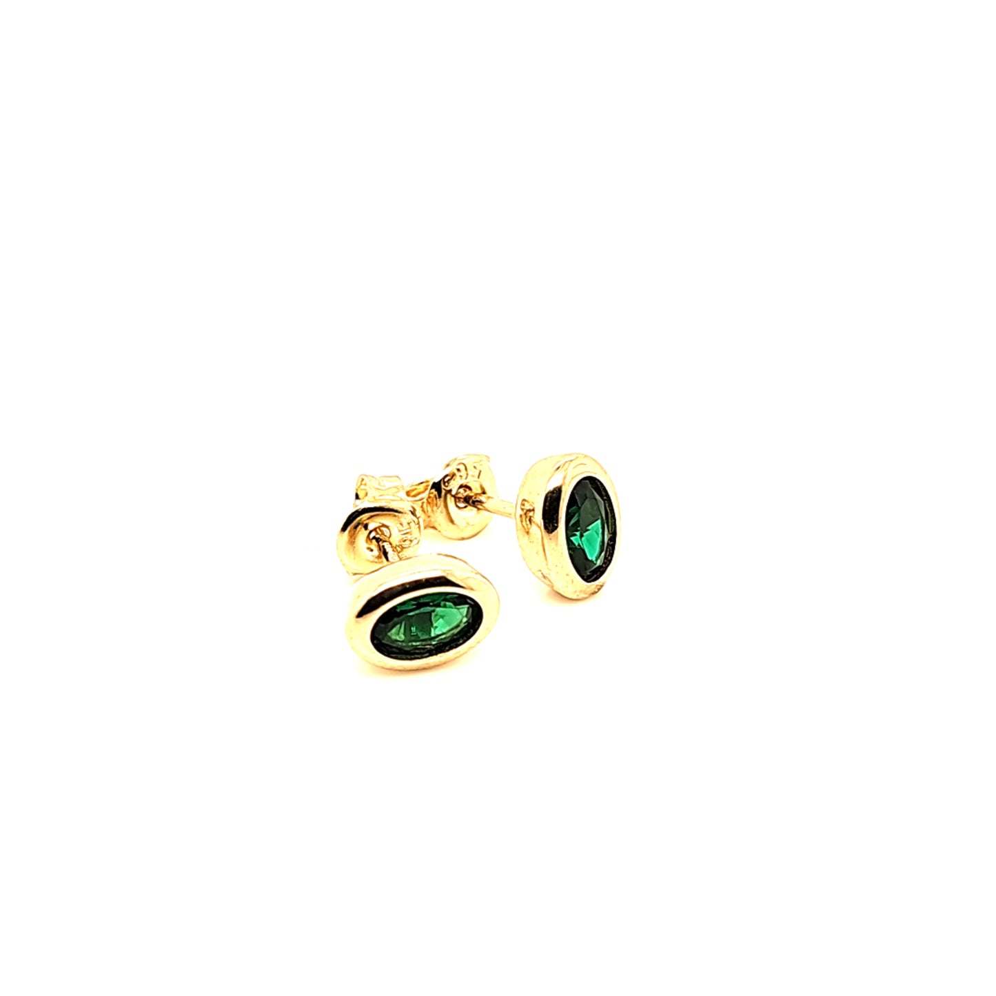 14K Gold | Ohrstecker mit Zirkonia