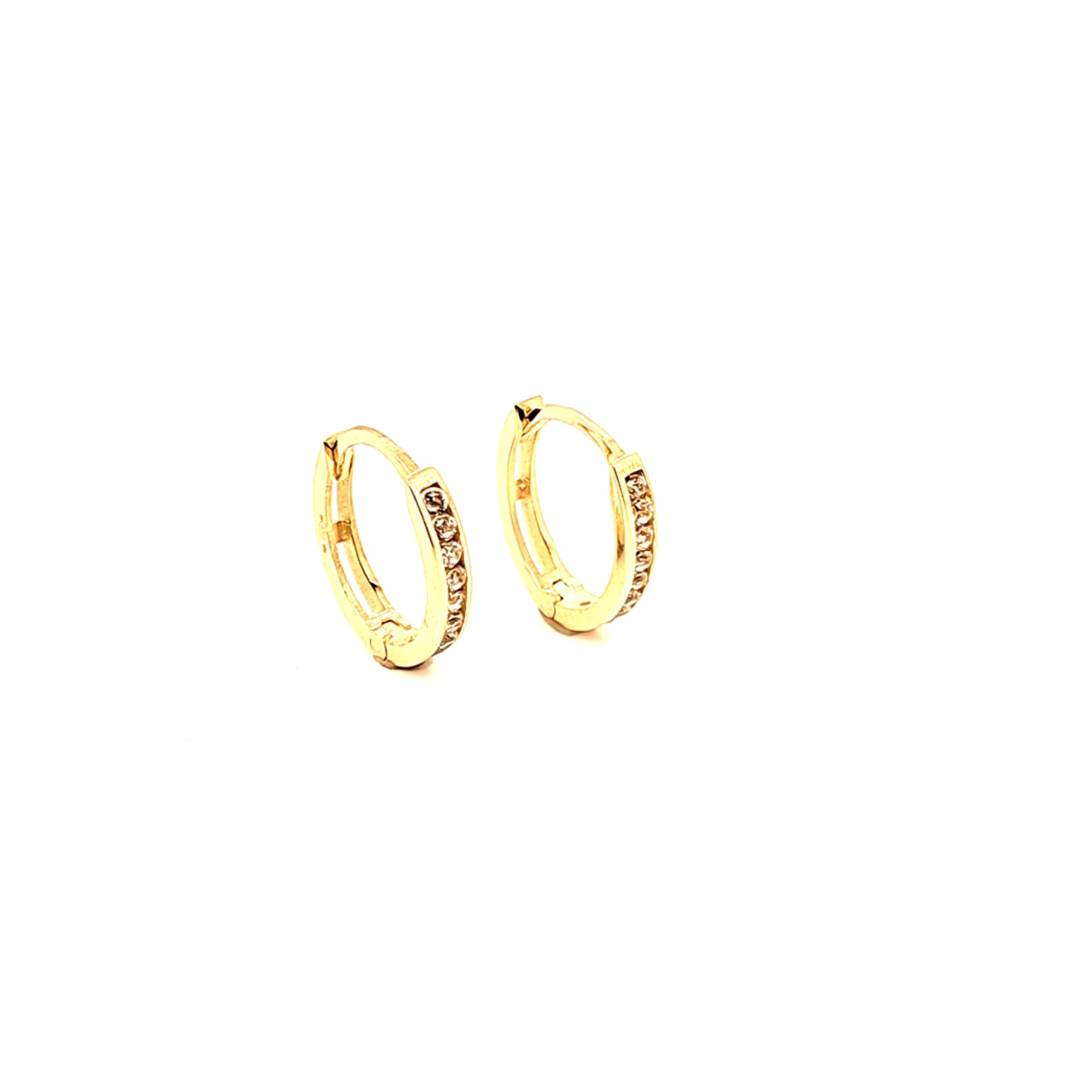 14K Gold | Ohrstecker mit Zirkonia