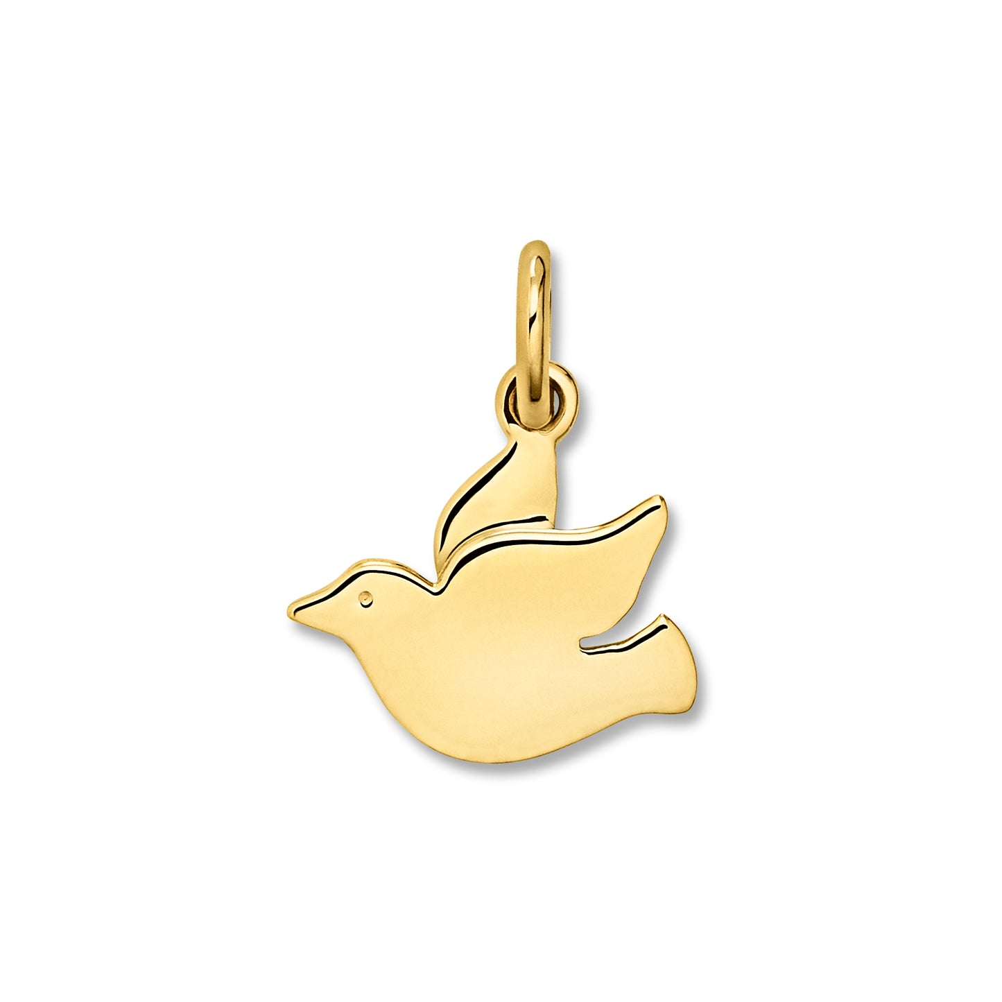 8K Gold | Anhänger Taube