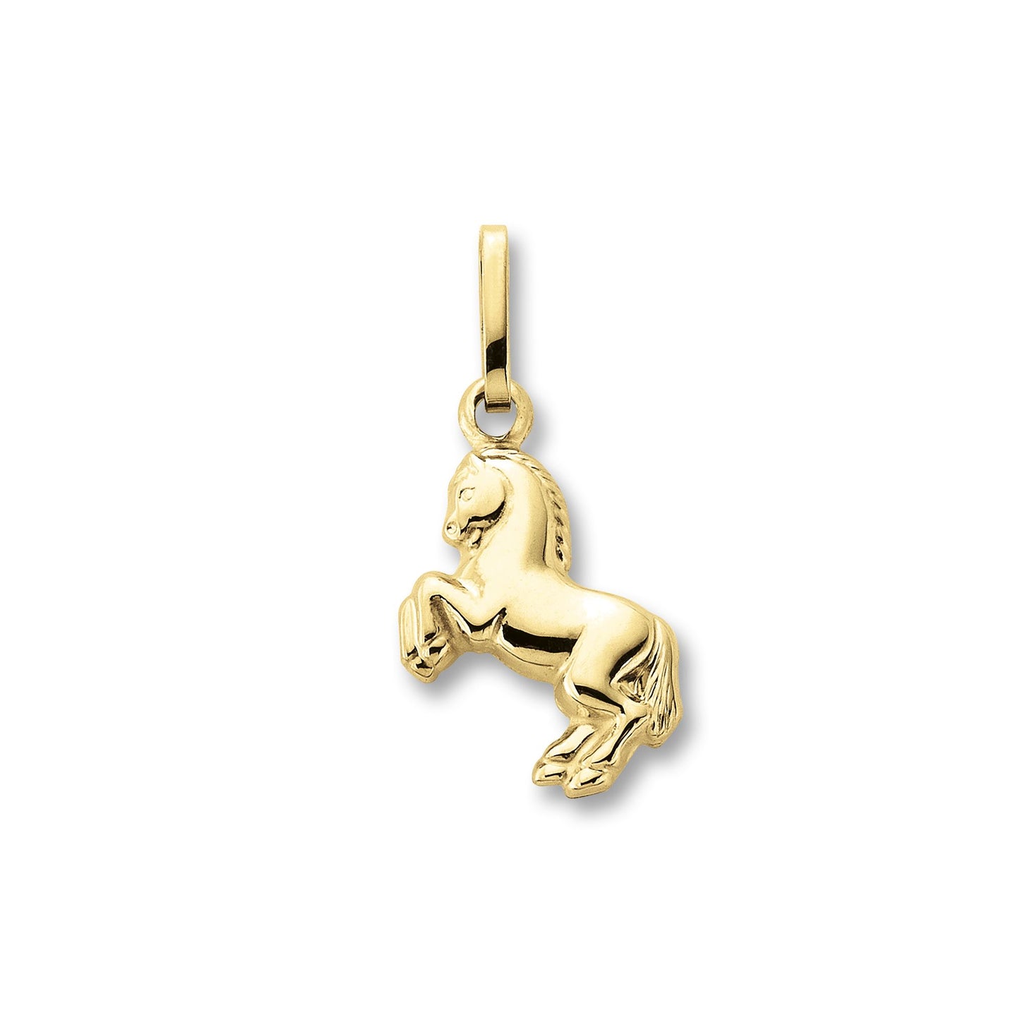 8K Gold | Anhänger Pferd