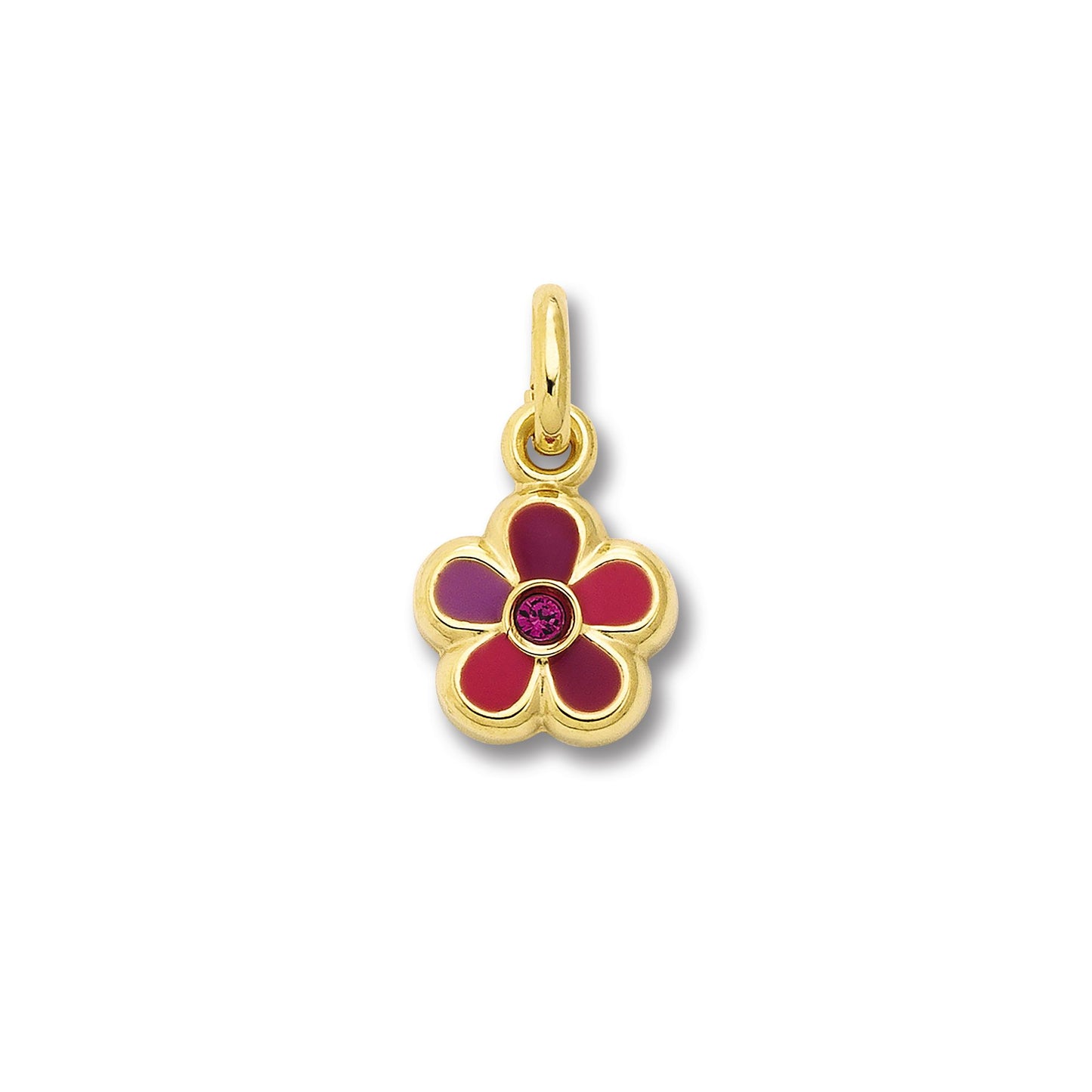 8K Gold | Anhänger Blume