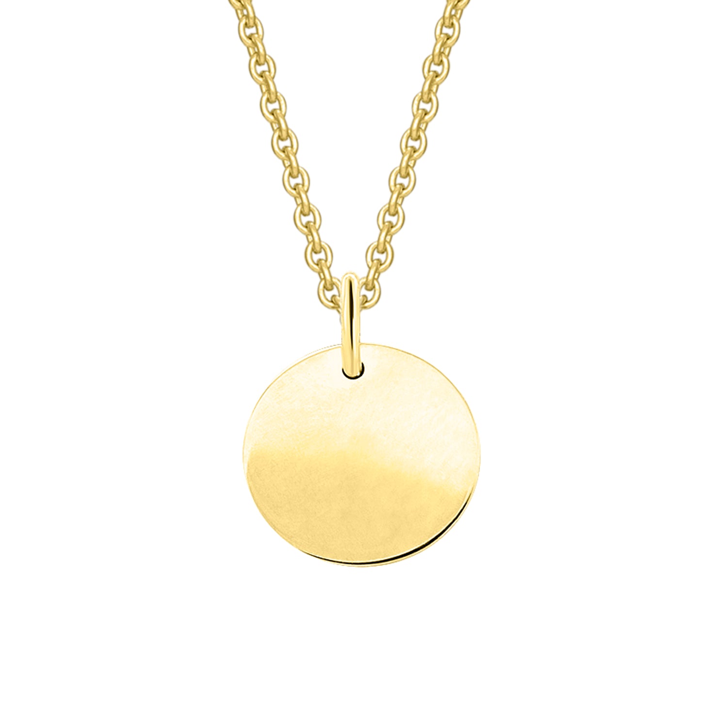 8K Gold | Anhänger Gravurplatte