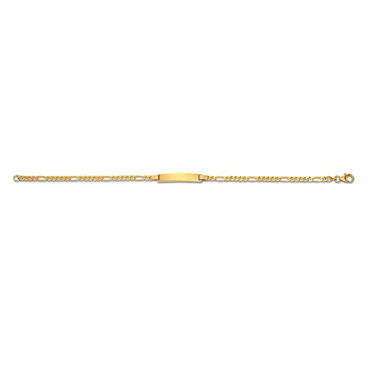 8K Gold | ID-Band Figaro 2,90 mm