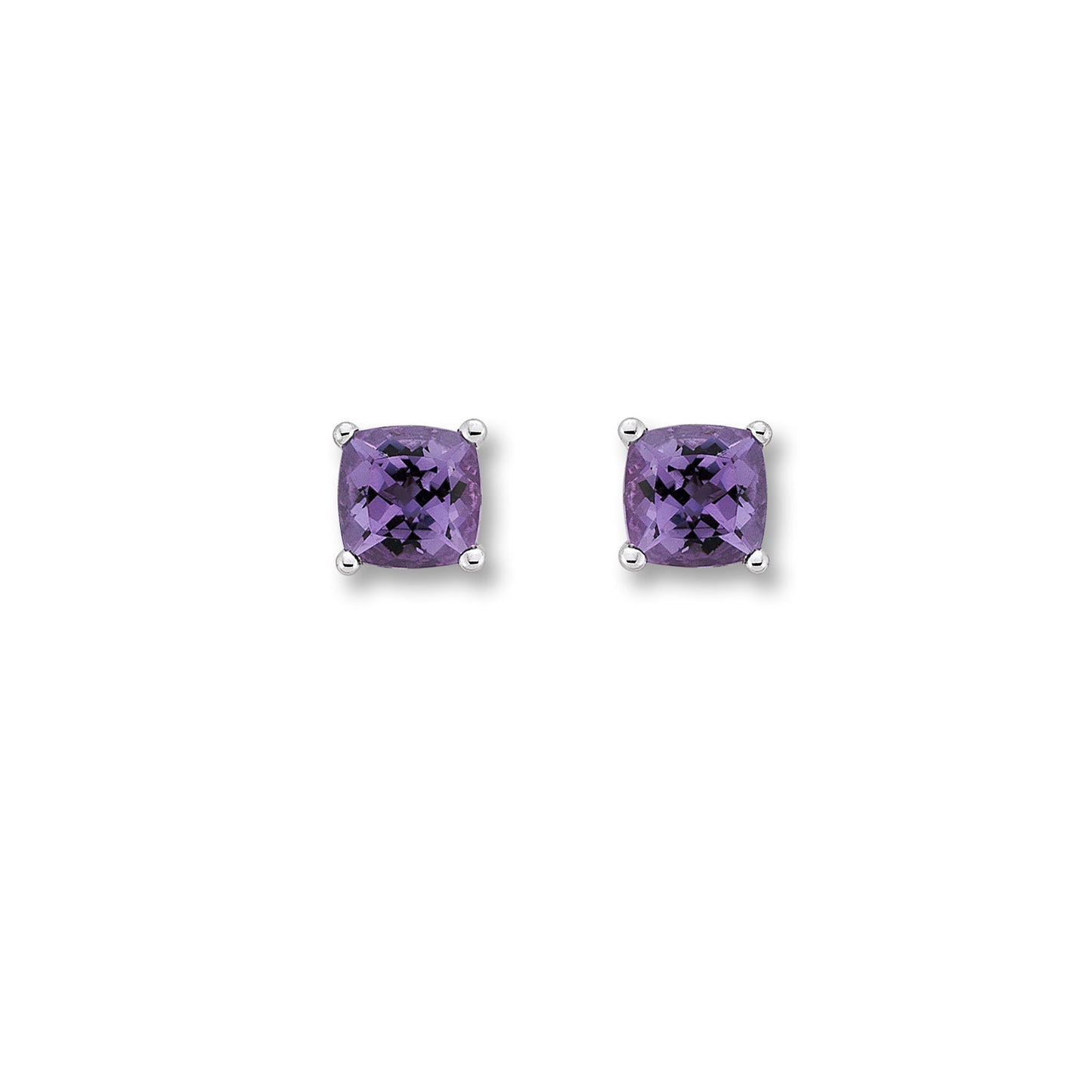 8K Gold | Ohrstecker Amethyst