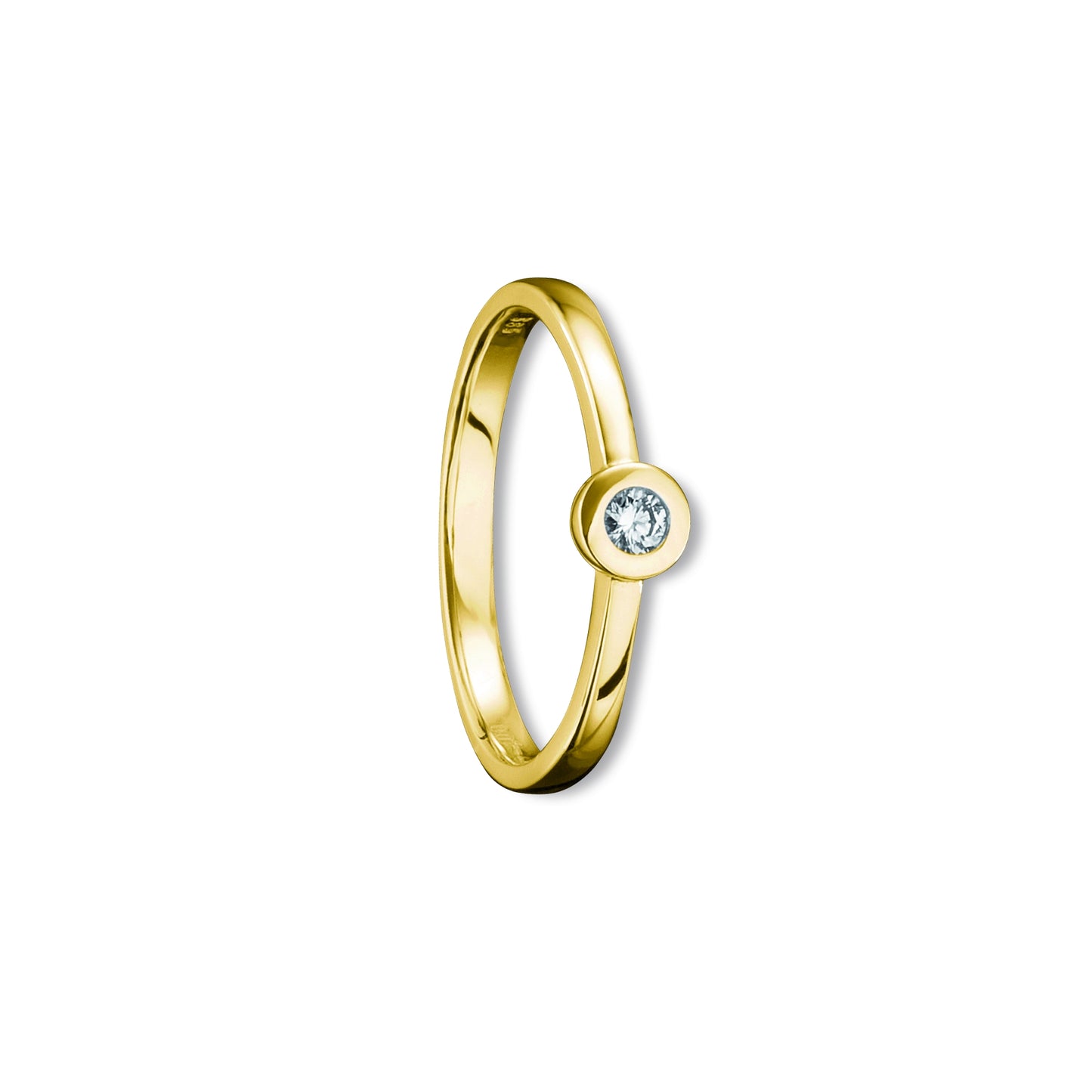 14K Gold | Ring Brillant 0,05ct