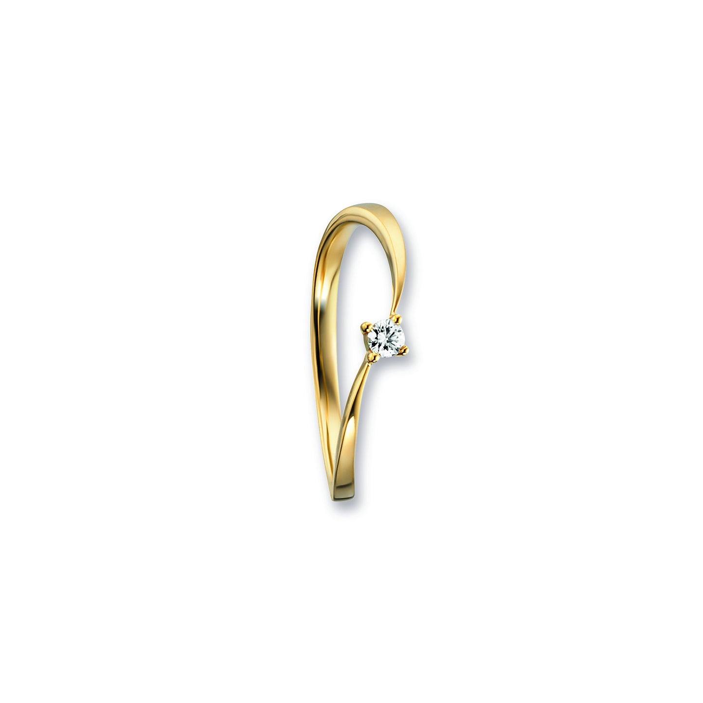 14K Gold | Ring Brillant 0,07ct