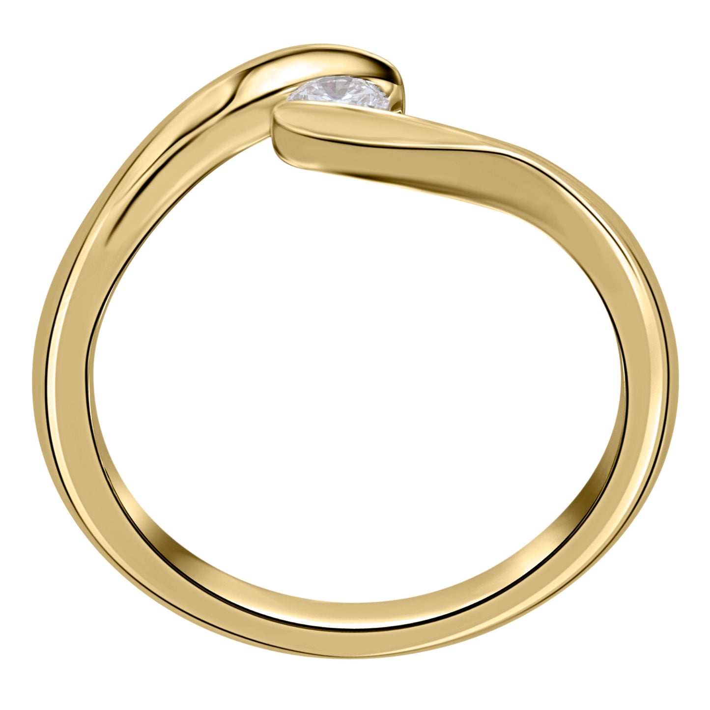 14K Gold | Ring Brillant 0,05ct