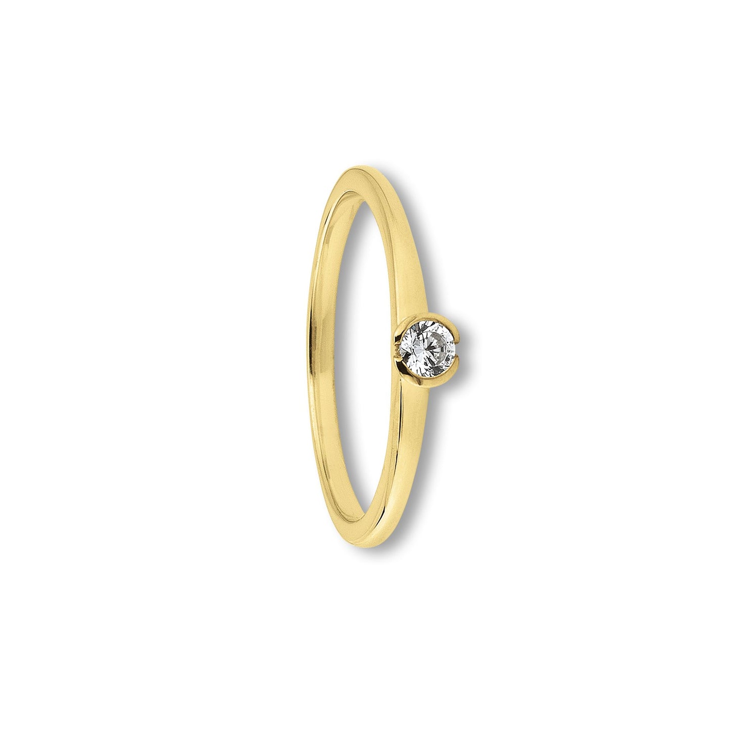 8K Gold | Ring Zirkonia