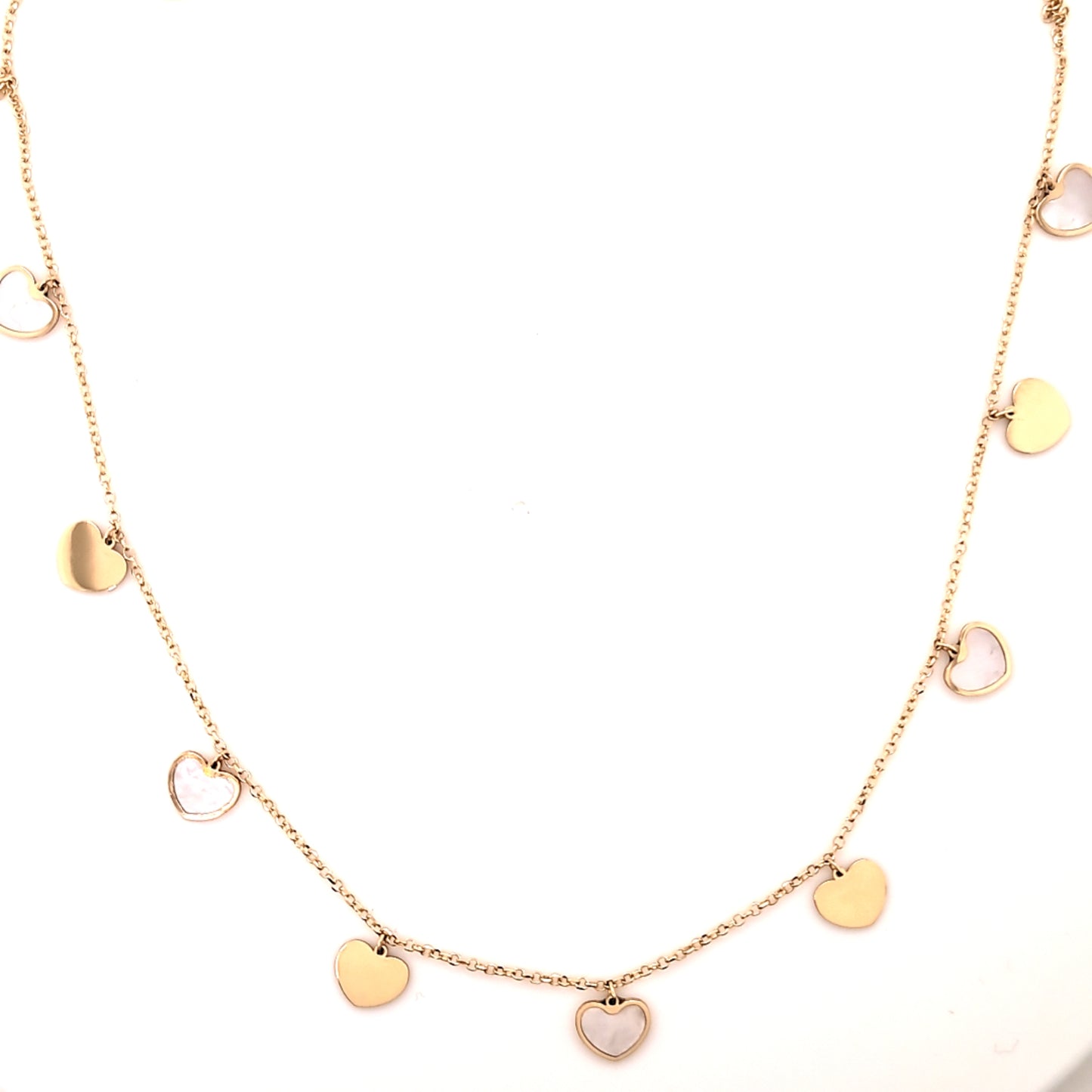 14K Gold | Halskette mit Herz