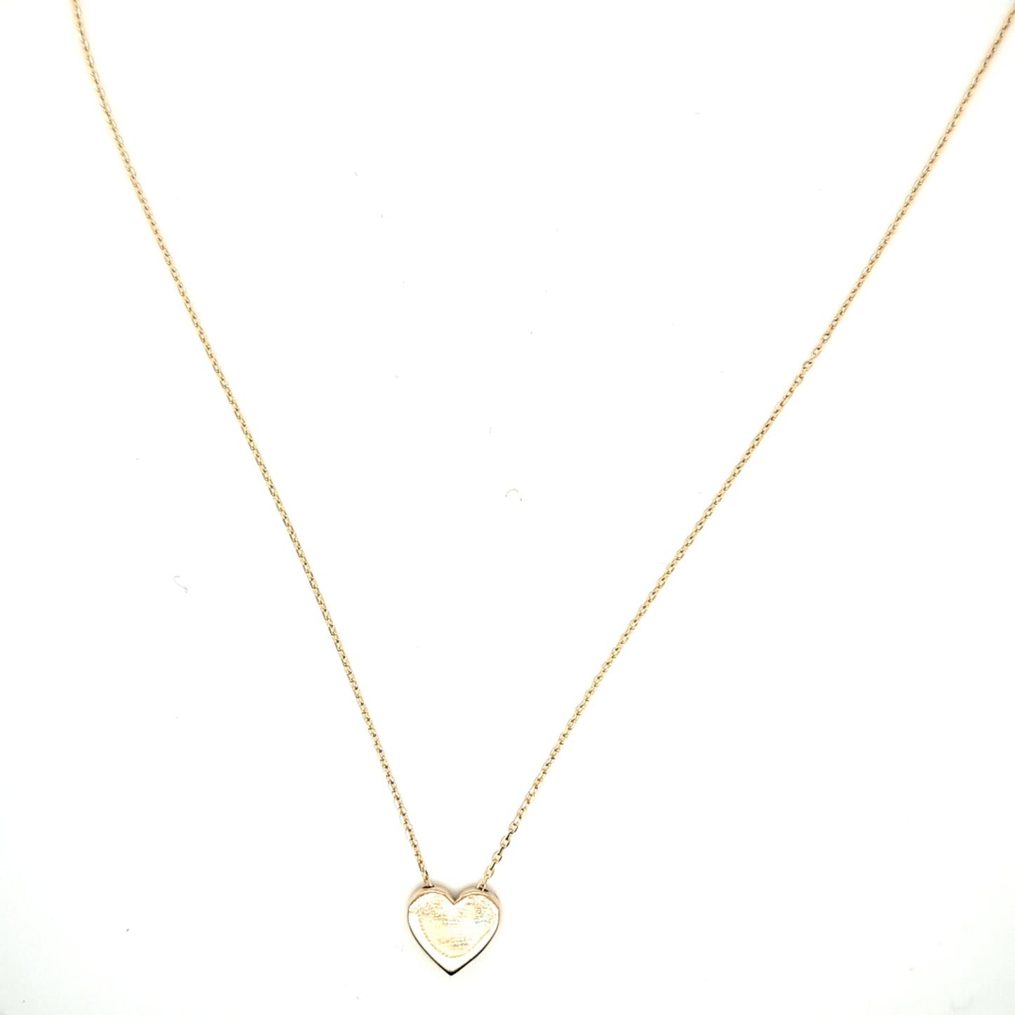 14K Gold | Halskette mit Herz
