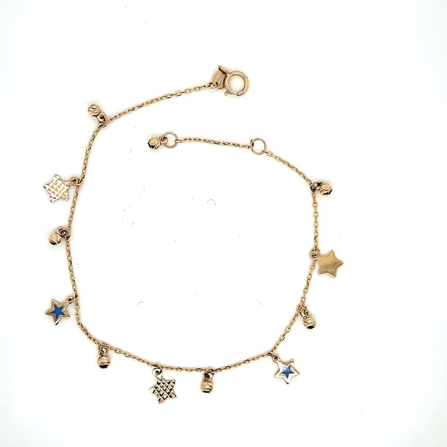 14K Gold | Armband mit Stern
