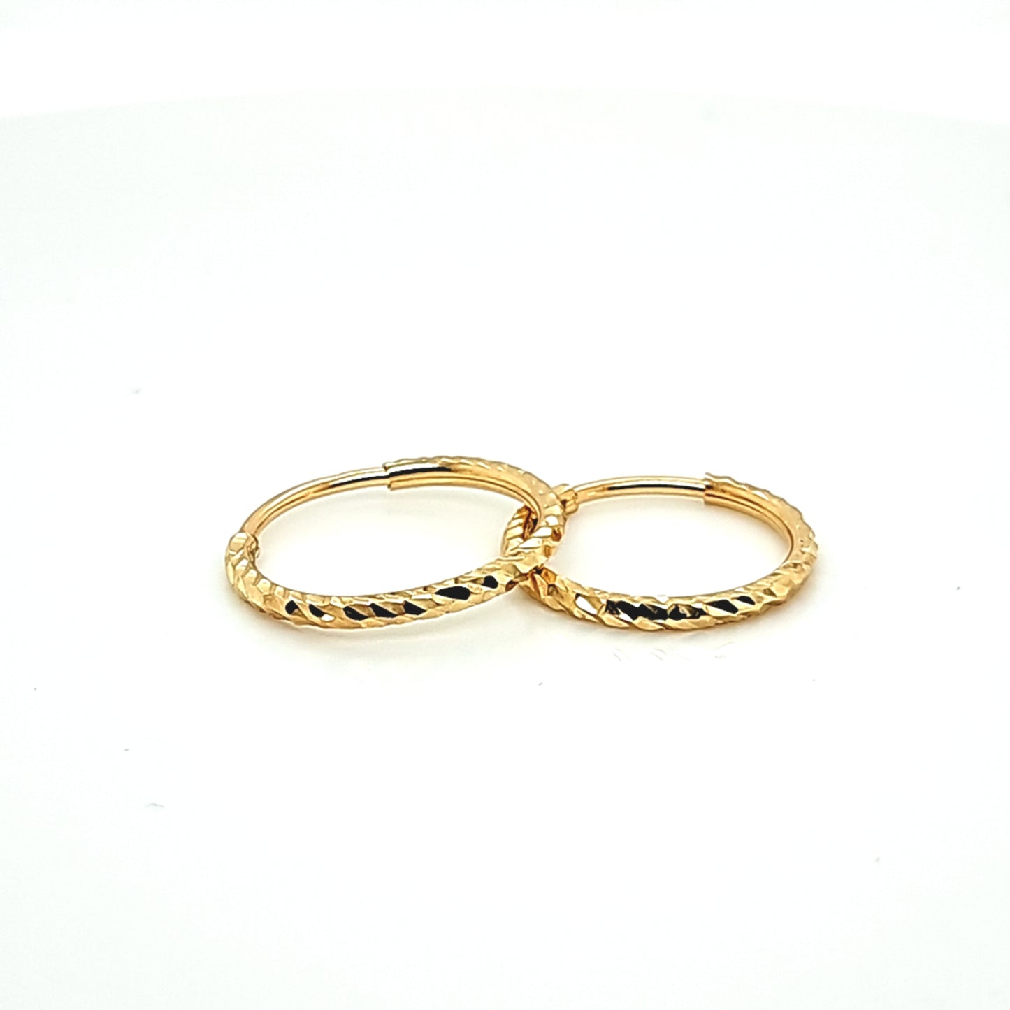 14K Gold | Ohrstecker Creole