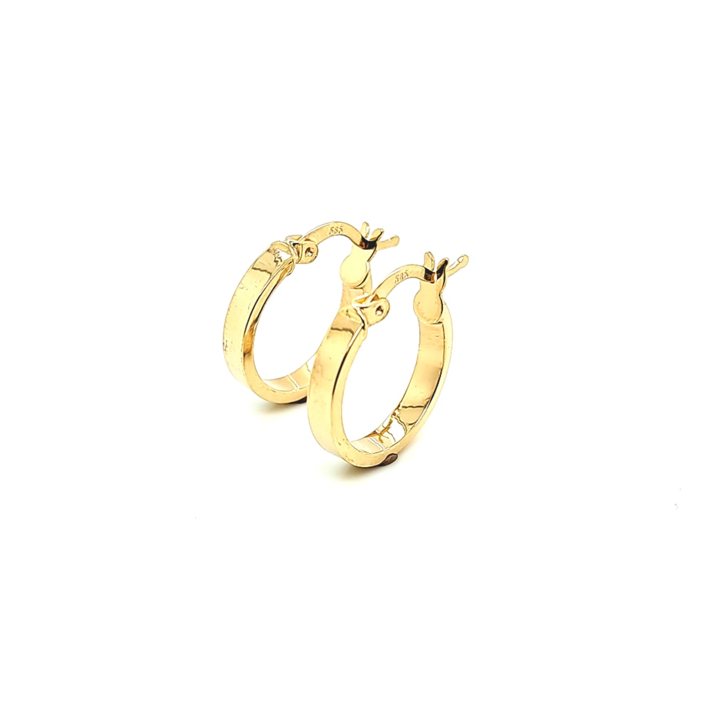 14K Gold | Ohrstecker Creole