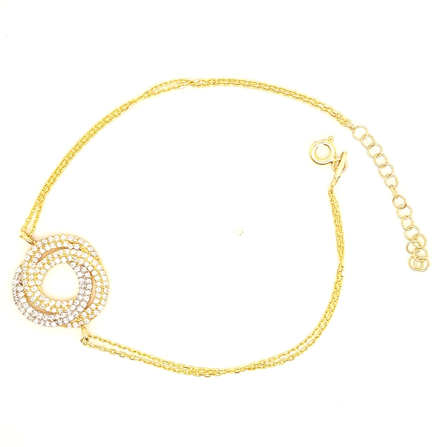 925 Silber | Armband Rund mit Zirkonia