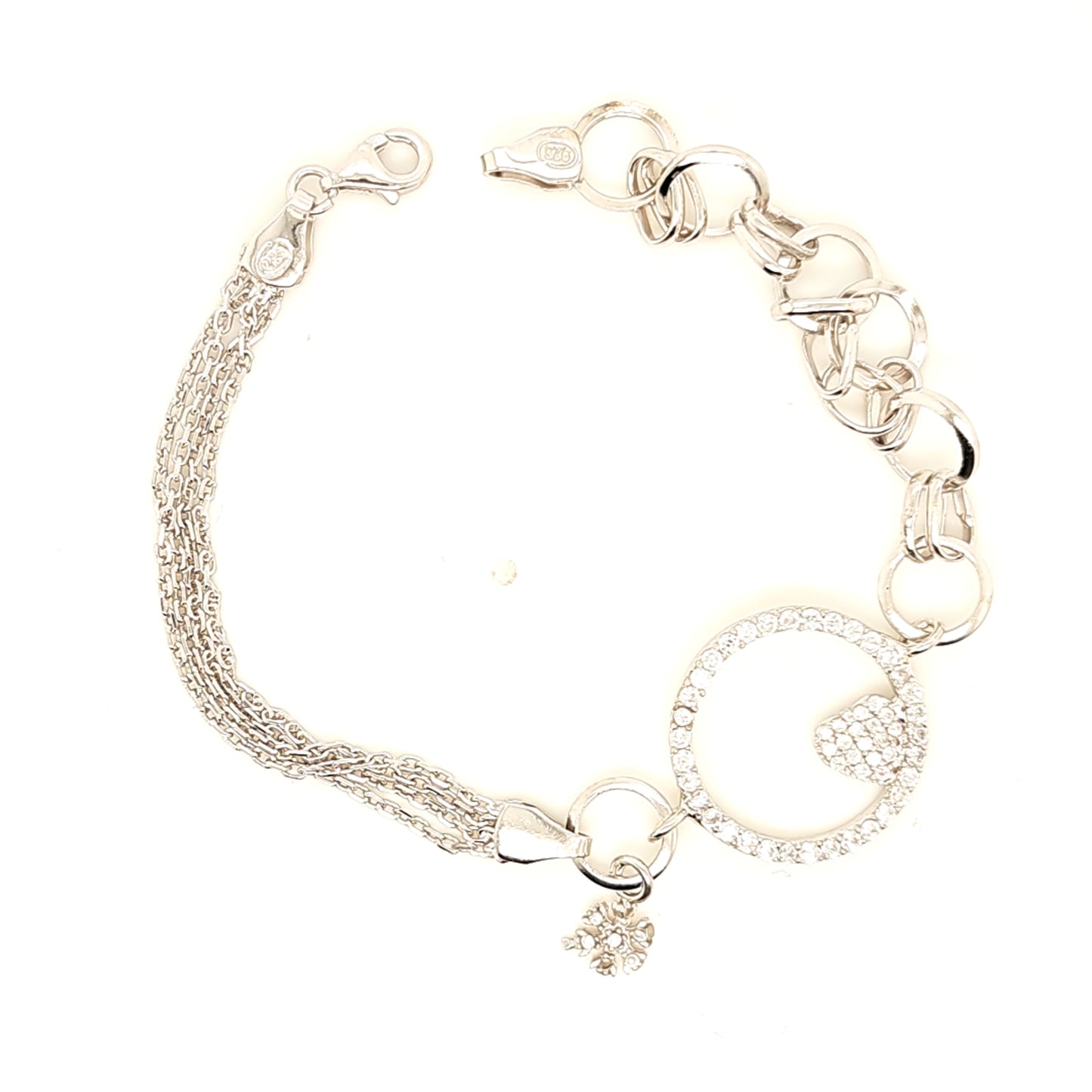 925 Silber | Armband mit Zirkonia