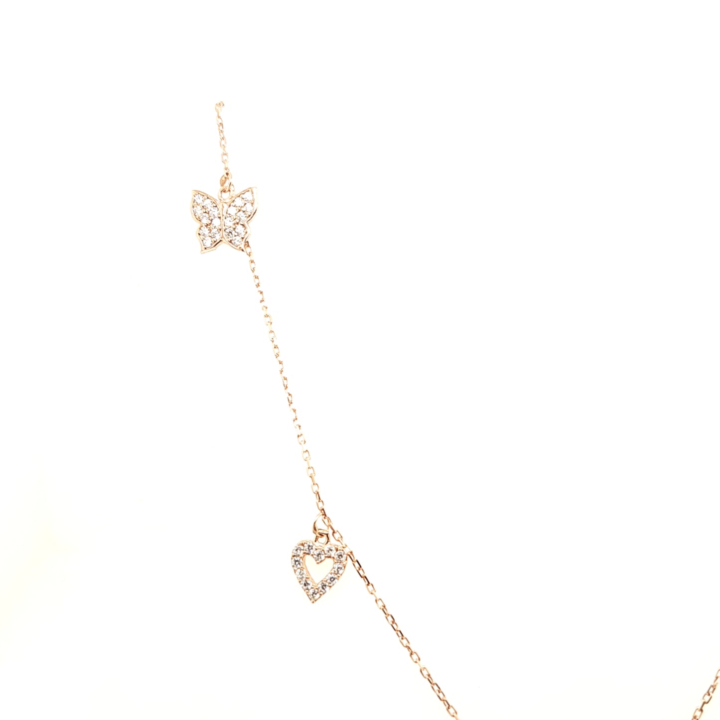 925 Silber | Halskette Modern Mix mit Zirkonia