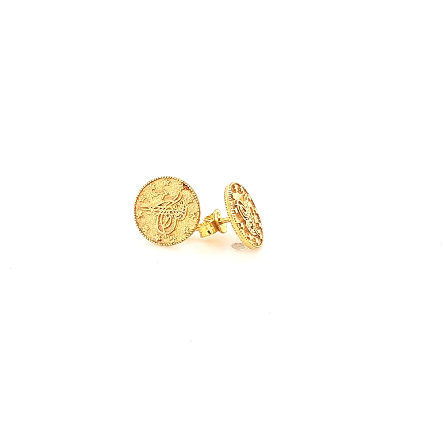 14K Gold | Ohrstecker mit Tugra