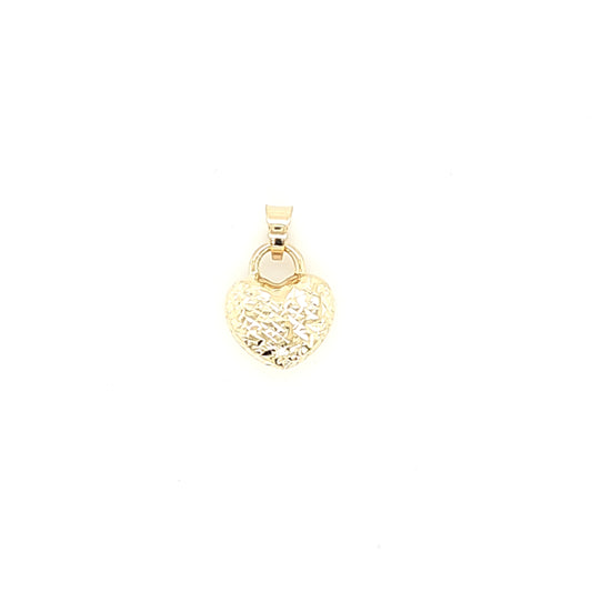 14K Gold | Anhänger Herz
