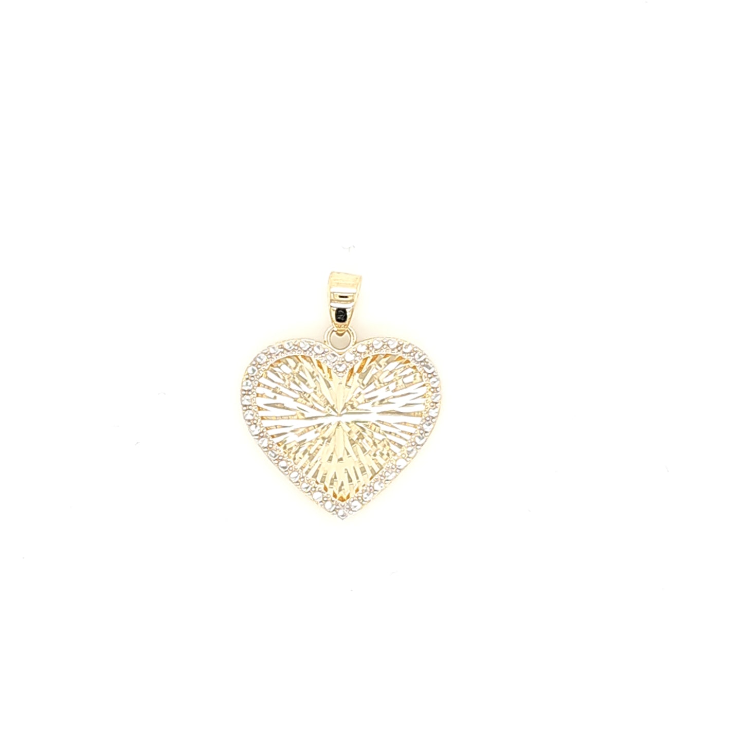 14K Gold | Anhänge Herz mit Zirkonia
