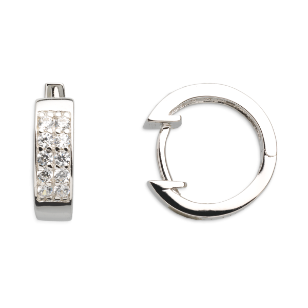 925 Silber | Ohrringe CREOLEN XENOX