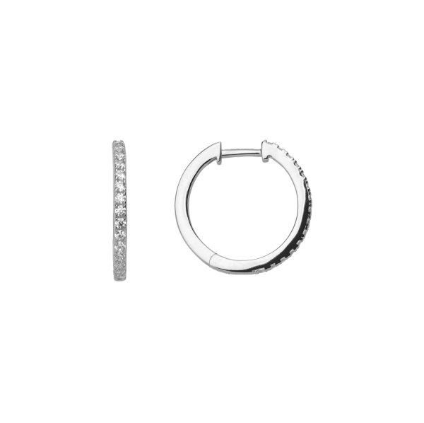 925 Silber | Ohrringe CREOLEN XENOX