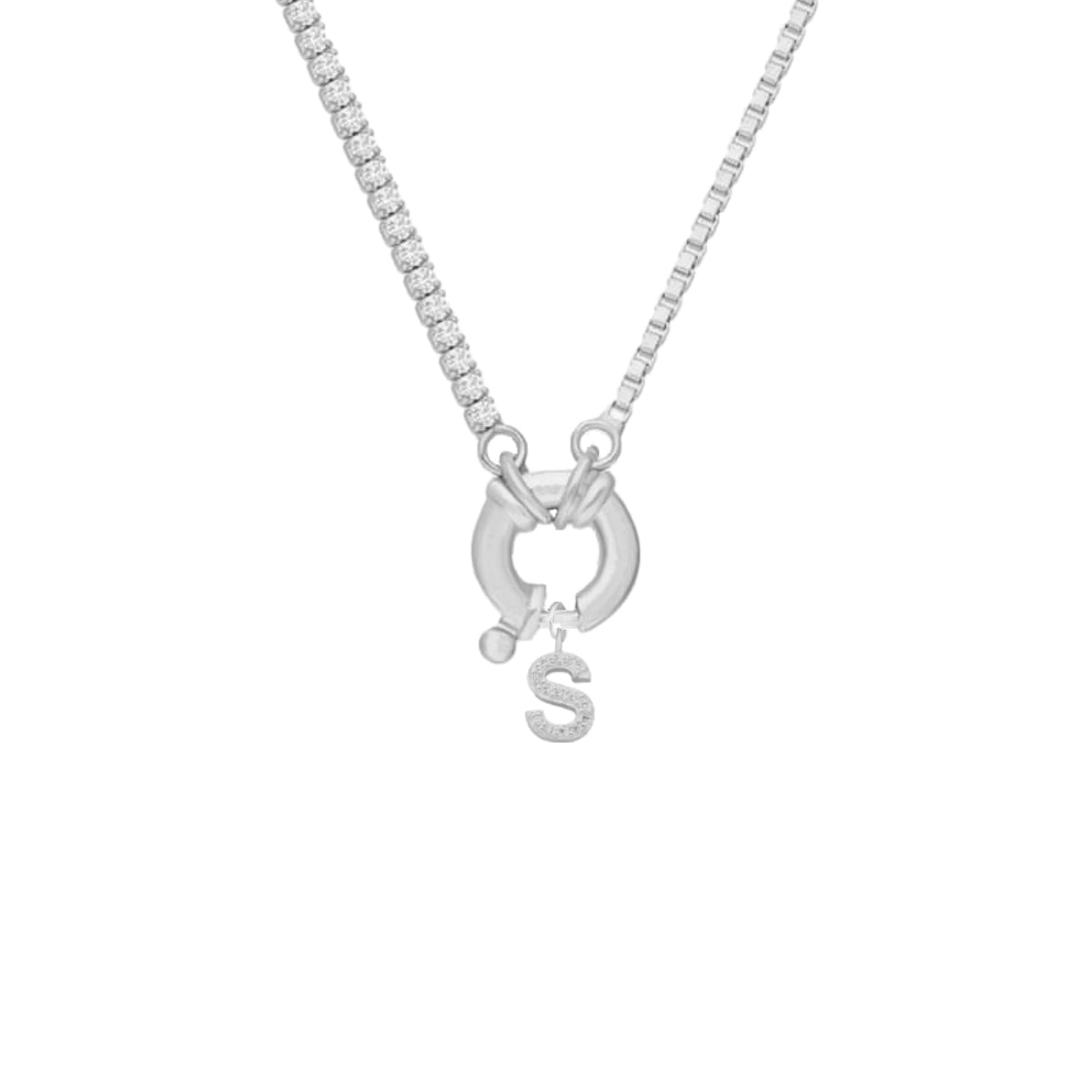 Chain Design Iced-Buchstabe (7017438511149)