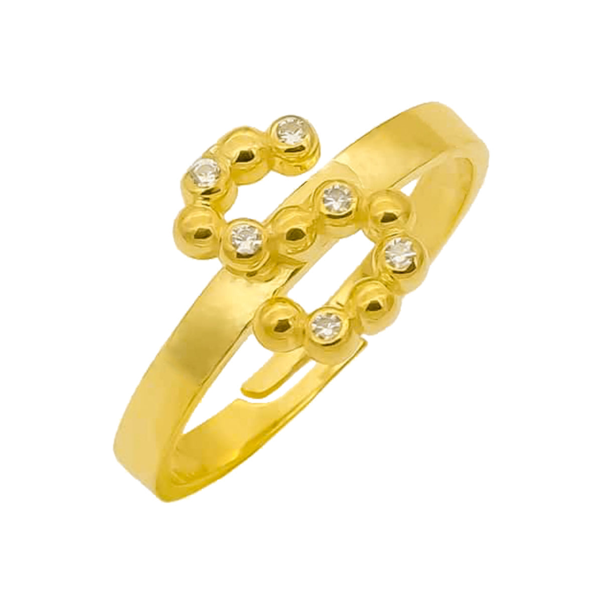 Lisbon Zirkonia Stone Ring (6985709322285)