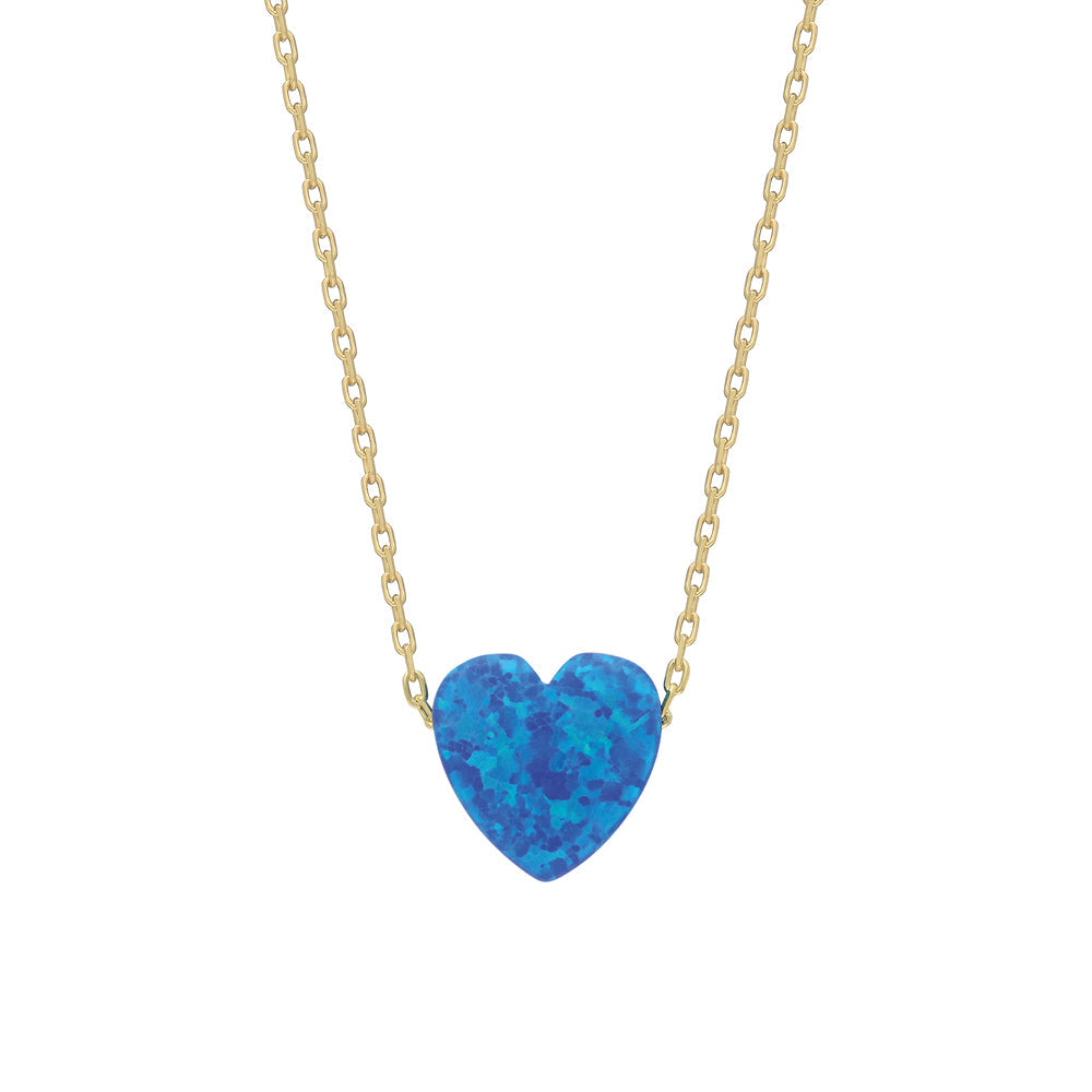 HERZ OPAL HALSKETTE (8500929626455)