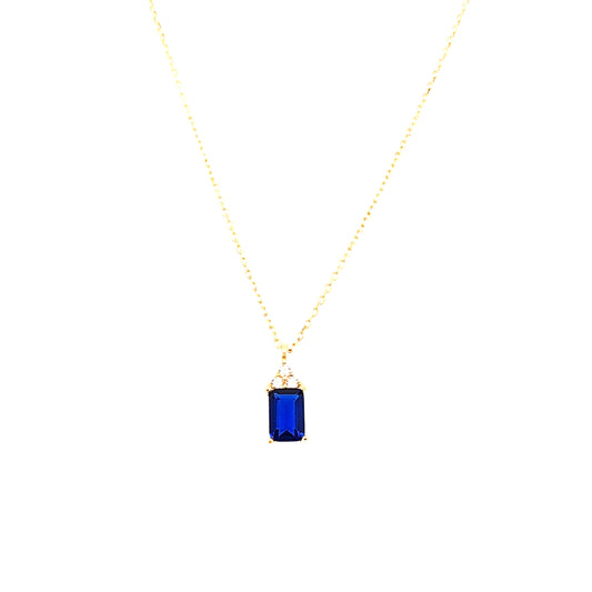 14K Gold | Halskette mit Zirkonia