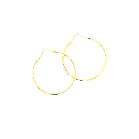 14K Gold | Ohrstecker Creole