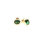 14K Gold | Ohrstecker mit Zirkonia