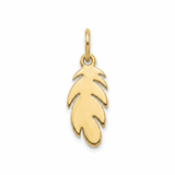 14K Gold | Anhänger Feder K026