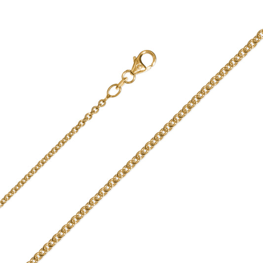 8K Gold | Rundanker 0,80 mm - 2,00 mm