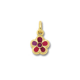 8K Gold | Anhänger Blume