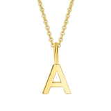 8K Gold | Anhänger Buchstabe