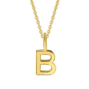 8K Gold | Anhänger Buchstabe