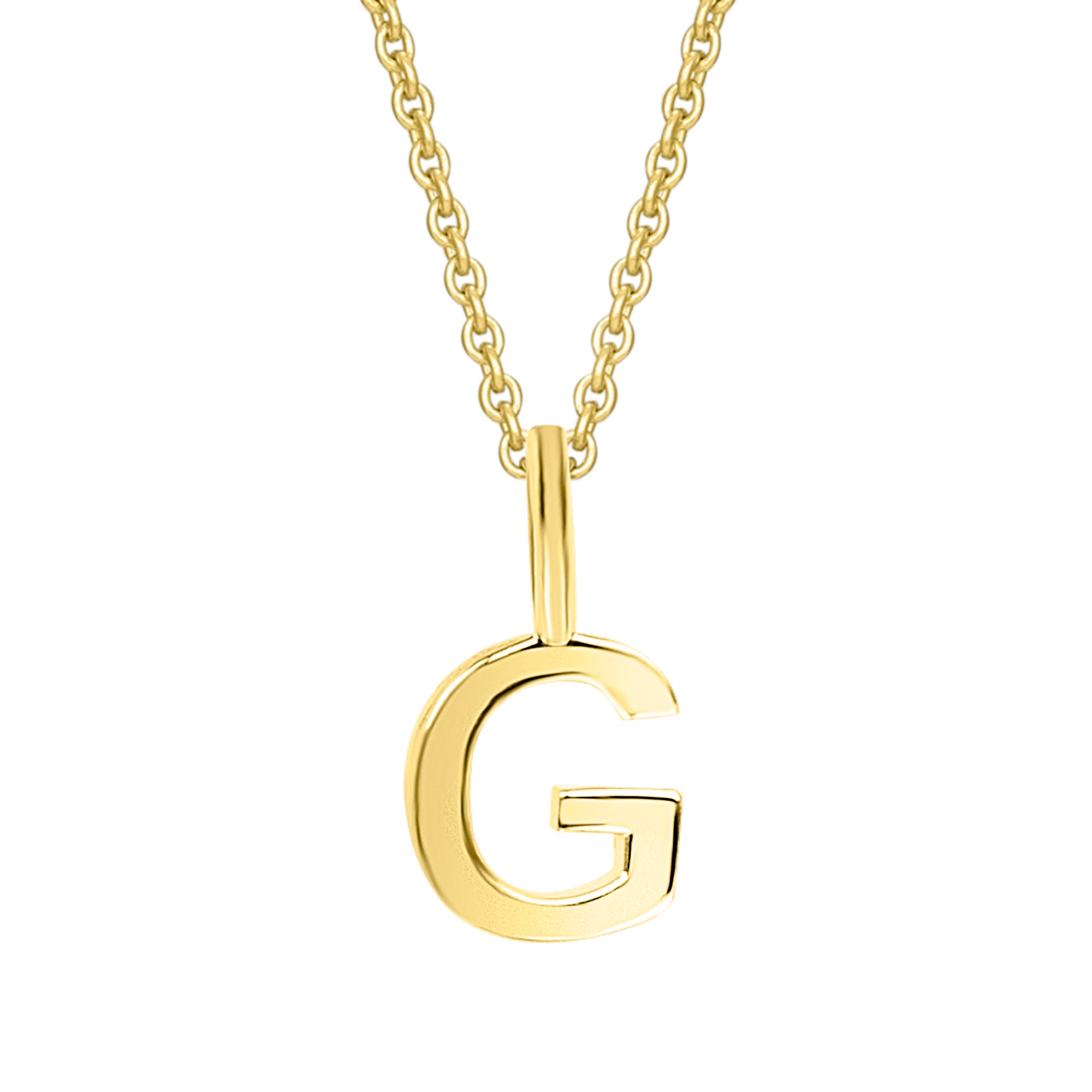 8K Gold | Anhänger Buchstabe