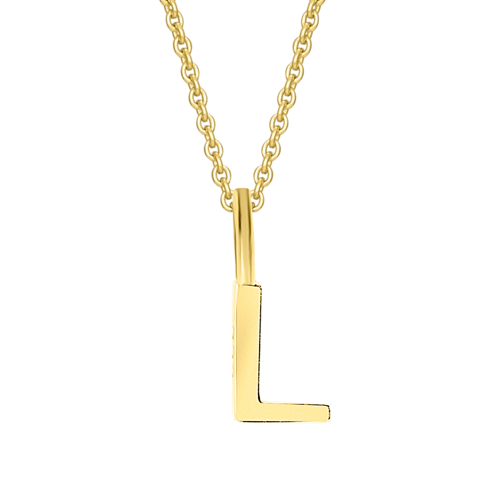 8K Gold | Anhänger Buchstabe