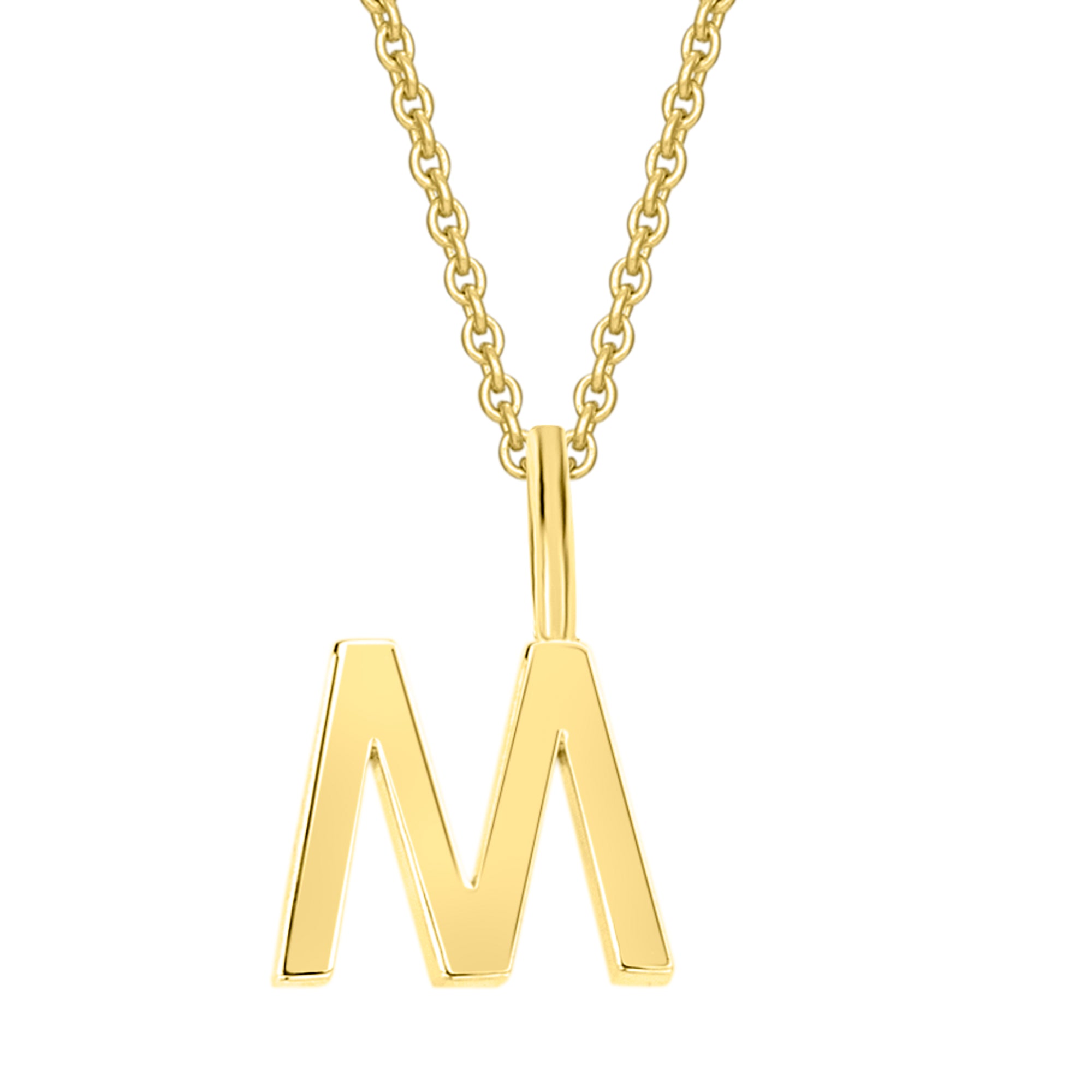 8K Gold | Anhänger Buchstabe