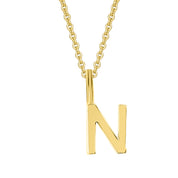 8K Gold | Anhänger Buchstabe
