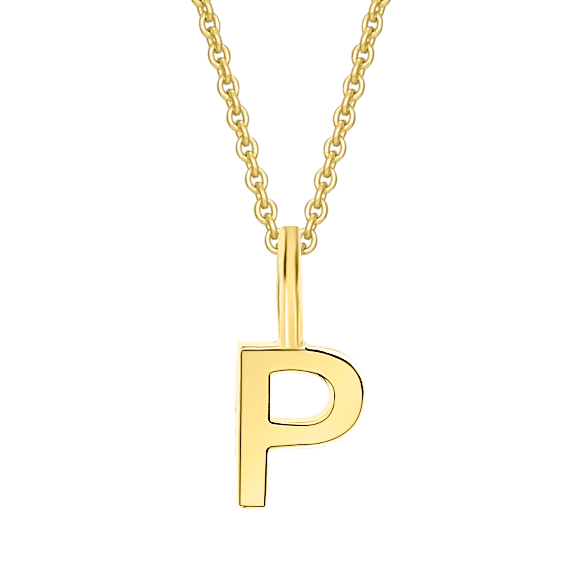 8K Gold | Anhänger Buchstabe