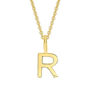 8K Gold | Anhänger Buchstabe