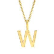 8K Gold | Anhänger Buchstabe