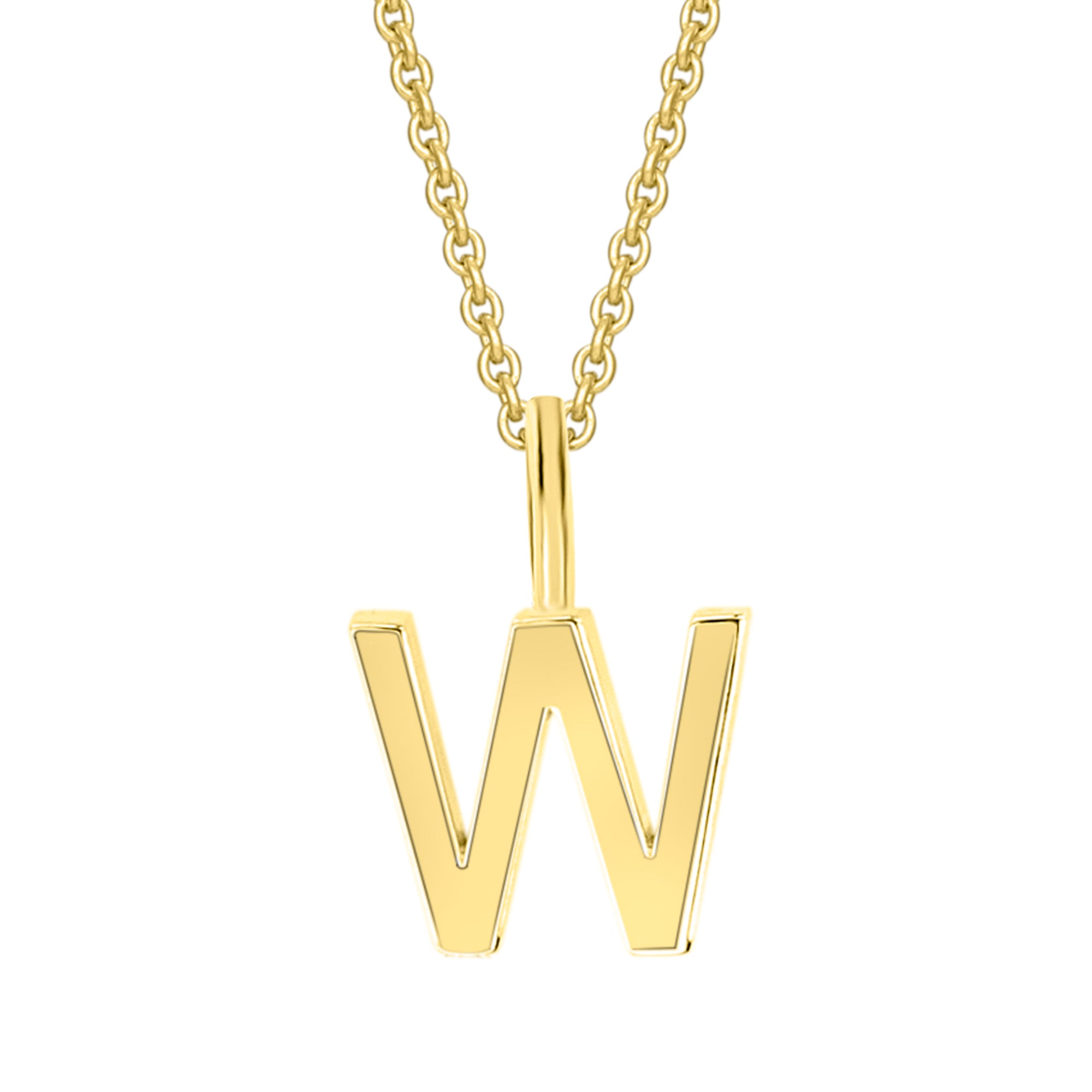 8K Gold | Anhänger Buchstabe