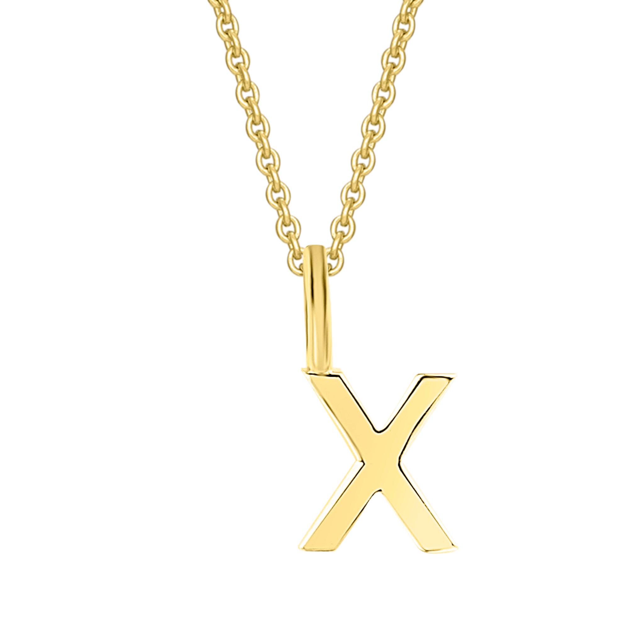 8K Gold | Anhänger Buchstabe