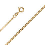 14K Gold | Anker diamantiert 1,20 mm - 1,90 mm