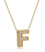 14K Gold | Halskette Buchstabe