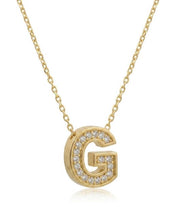 14K Gold | Halskette Buchstabe