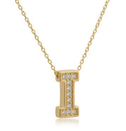 14K Gold | Halskette Buchstabe